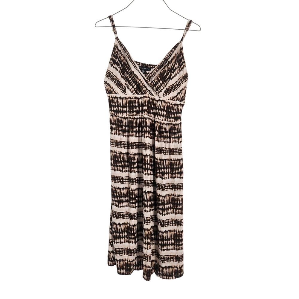 Willi Smith Sleeveless V-Neck Dress Womens Size Medium M
